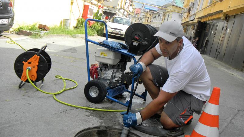 Гидродинамическая прочистка труб АДЛЕР, СОЧИ,ДАГОМЫС