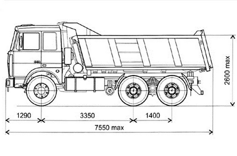 Чертеж самосвала. Размер кузова МАЗ 5516 самосвал. Длина кузова МАЗ 5516 самосвал. Размеры кабины МАЗ 5516. Ширина кузова МАЗ 5516 самосвал.