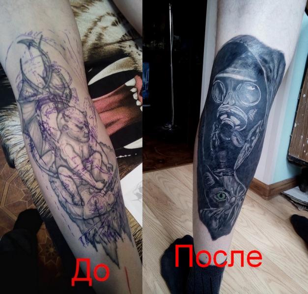 Роман:  Художественная татуировка в Евпатории на выезд к клиенту