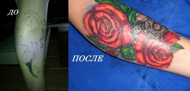 Роман:  Художественная татуировка в Евпатории на выезд к клиенту