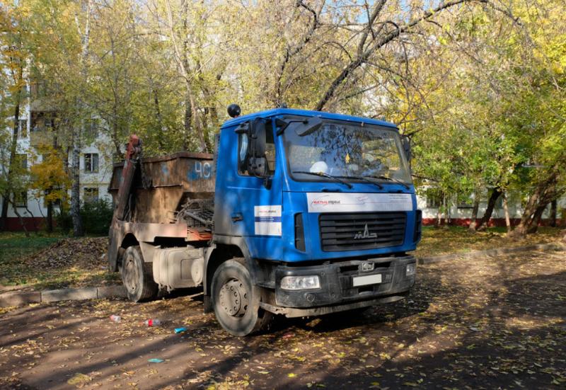 Грузоперевозки люберцы. Бункеровоз на МАЗ 5550. МК 3412.