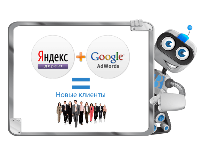  контекстной рекламы Яндекс.Директ и Гугл