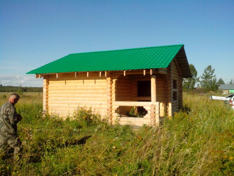 строительство деревянных домов и бань под "ключ"