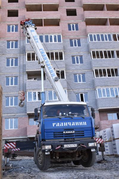 Управление Механизацией:  Автокран Галичанин КАМАЗ 32 тонны