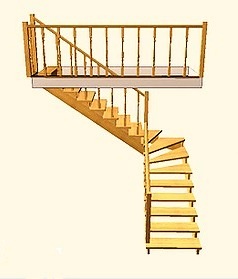 егор:  Лестницы на 2-ой этаж из дерева без посредников и переплат. 