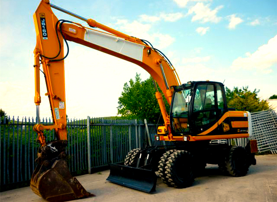 Аренда Услуги колесного экскаватора