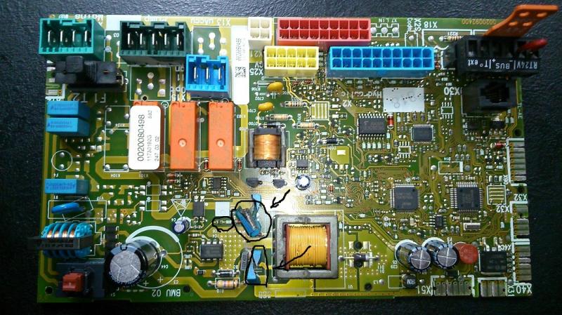 Протерм пантера ошибка 25. Электронный блок управления газовым котлом.