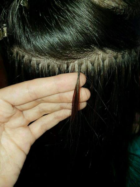 Анна :  Наращивание волос микрокапсулы