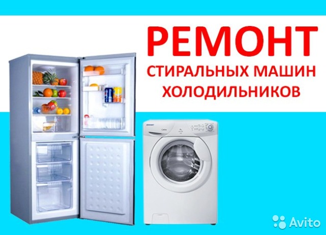 сергей:  Ремонт стиральных машин и холодильников на дому