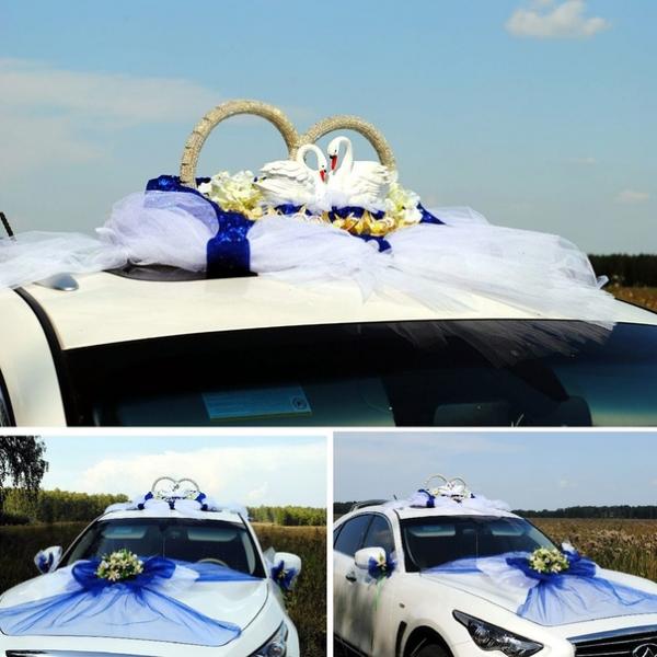 Катерина:  прокат свадебных украшений на авто