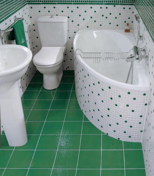 Константин: Ремонт ванной комнаты, облицовка кафелем