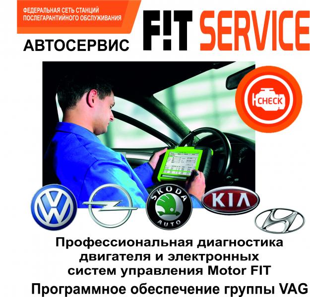 FIT SERVICE:  Диагностика двигателя и электронных систем