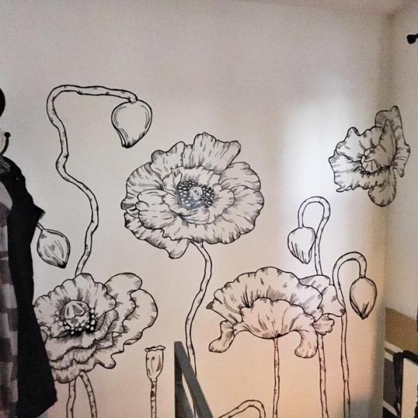 Валерия:  Роспись стен для кафе, ресторанов, для домашнего интерьера