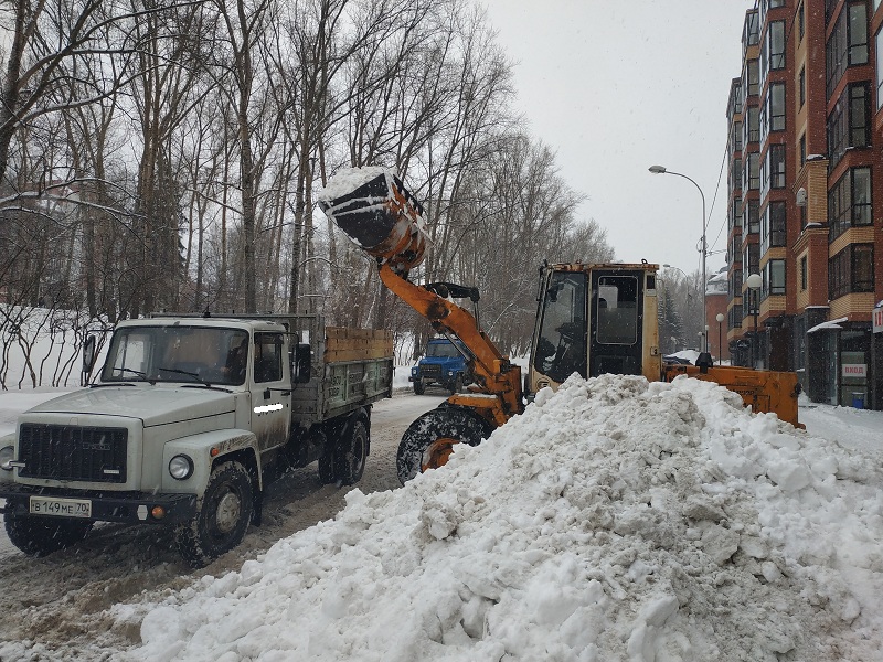 Dostavkavtomske:  Чистка Снега, Уборка Снега, Вывоз Снега в Томске