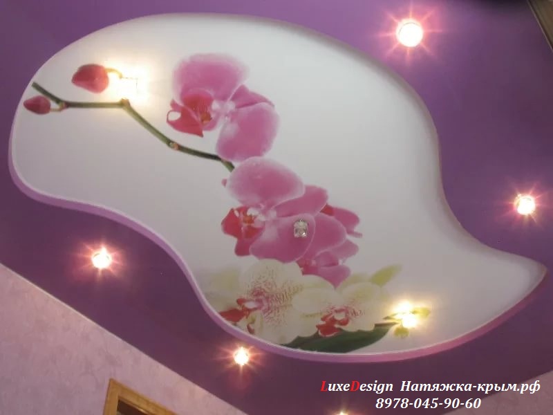 Многоуровневые натяжные потолки-красота в вашем доме