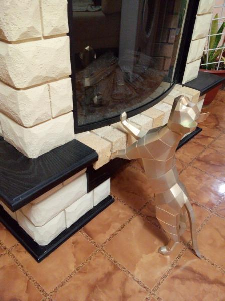 АС-Лаки Принт АннА:  3D объемная модель Кошки