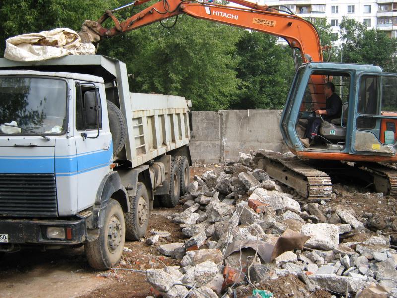 Сервисная служба:  Вывоз мусора после строительства, ремонта