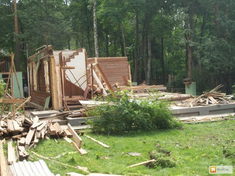 игорь:  Демонтаж дачных домов 