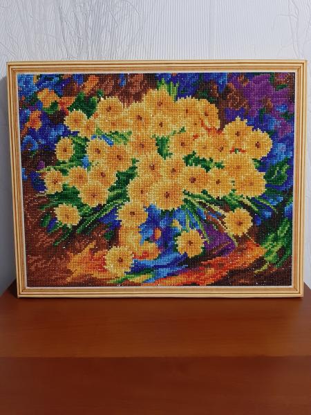 Юлия:  Картина Осенние хризантемы 