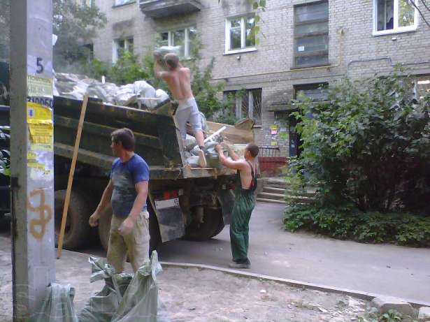 Алексей:  Вывоз строительного мусора