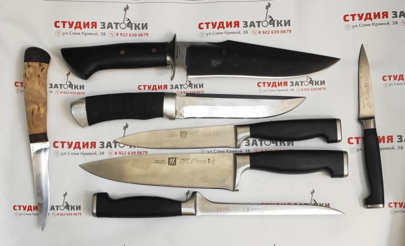 антон:  Заточка всех видов ножей