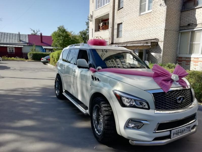 Антон:  Прокат авто на свадьбу INFINITI QX80