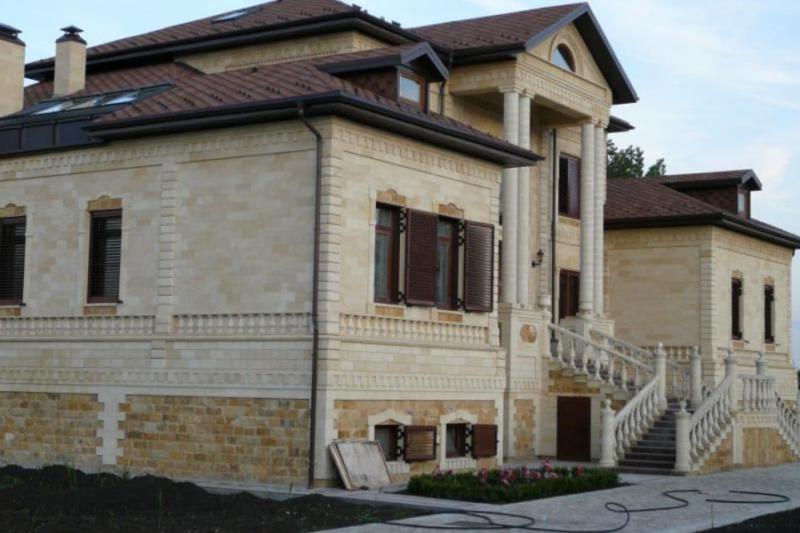 Ремонт Строительство:  Облицовка домов дагестанским камнем в Белгороде и области