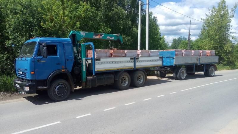 Роман:  Перевозка грузов манипулятором в городе Домодедово