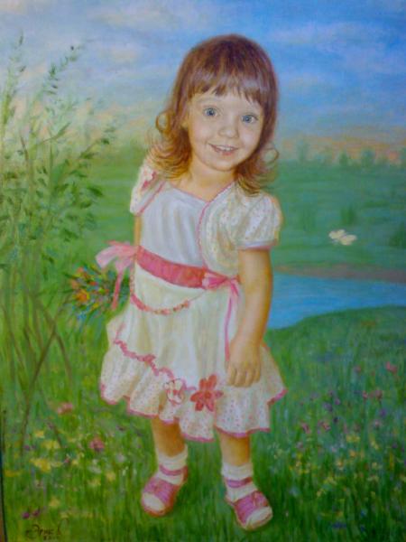 Портрет по фото
Холст масло 60х45