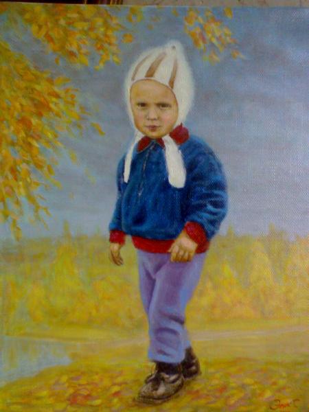 Портрет маслом на холсте