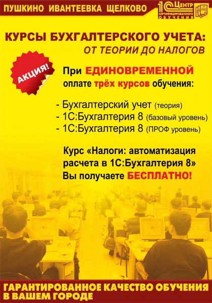 Бухгалтерский учет: от теории до налогов АКЦИЯ!