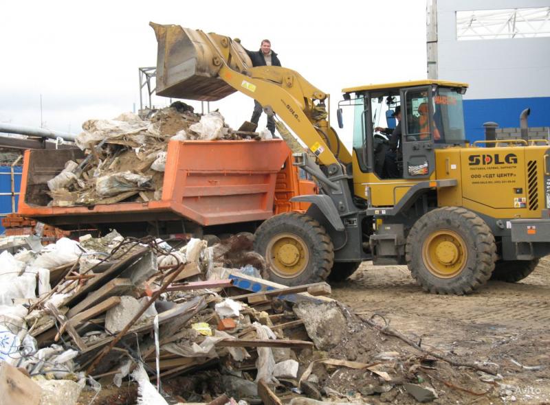 ТК Грифон Логистик:  Вывоз строительного мусора, земли, мебели, хлама