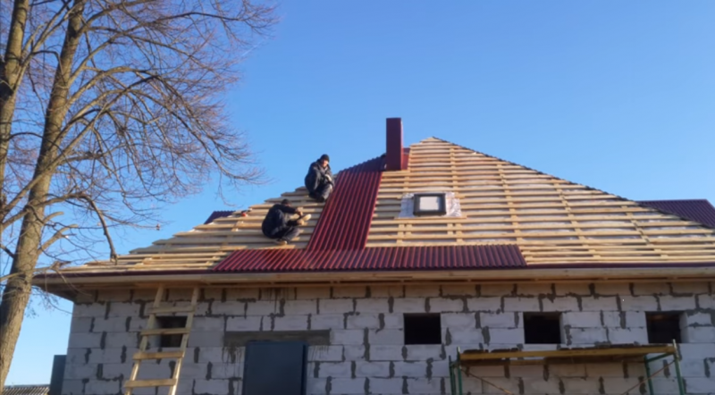Fktrctq:  Бригада строит каркасные дома,дачи,пристройки . Крыши и сайдинг