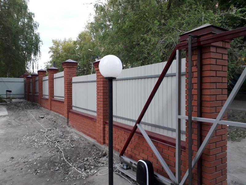 Капремонт:  Забор из профнастила в Ульяновске
