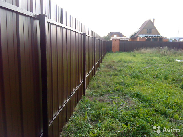Илья:  Забор из профнастила или сетки рабицы
