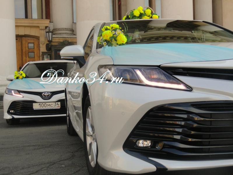 Свадебный кортеж VLG :  Автокортеж Toyota Camry new, новые машины на свадьбу в любой район Волгограда
