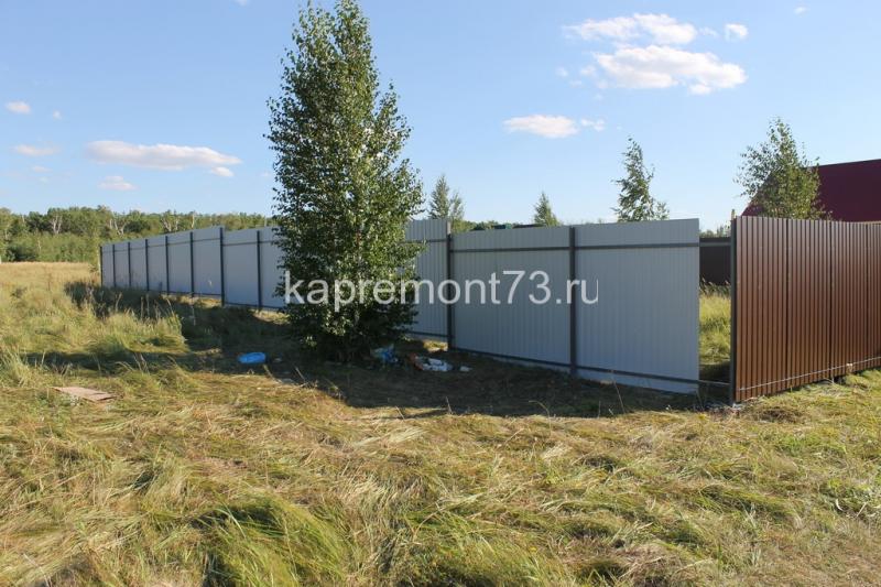Капремонт:  Забор под ключ Ульяновск