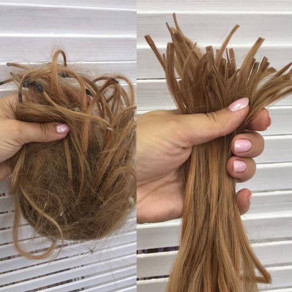 Ксения:  Наращивание волос