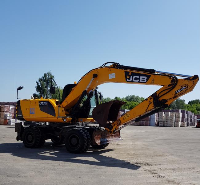 Услуги полноповоротного колесный экскаватора JCB 160. 
