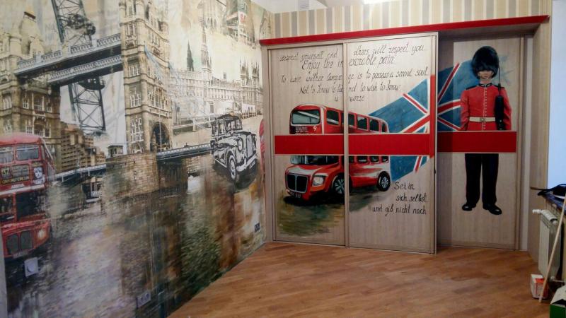 Анастасия:  Художественная роспись стен