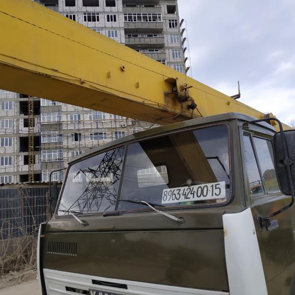 Исрапил:  Автокран КАМАЗ 22 м