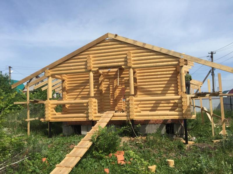 Кагиров Салават Ахнафович:  Строительство деревянных домов