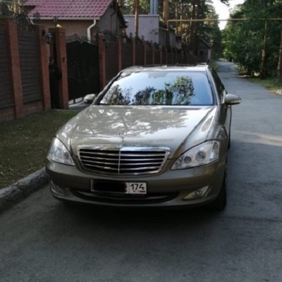 Кокшаров Александр Дмитриевич:  Такси бизнес-класса Mercedes s-klass