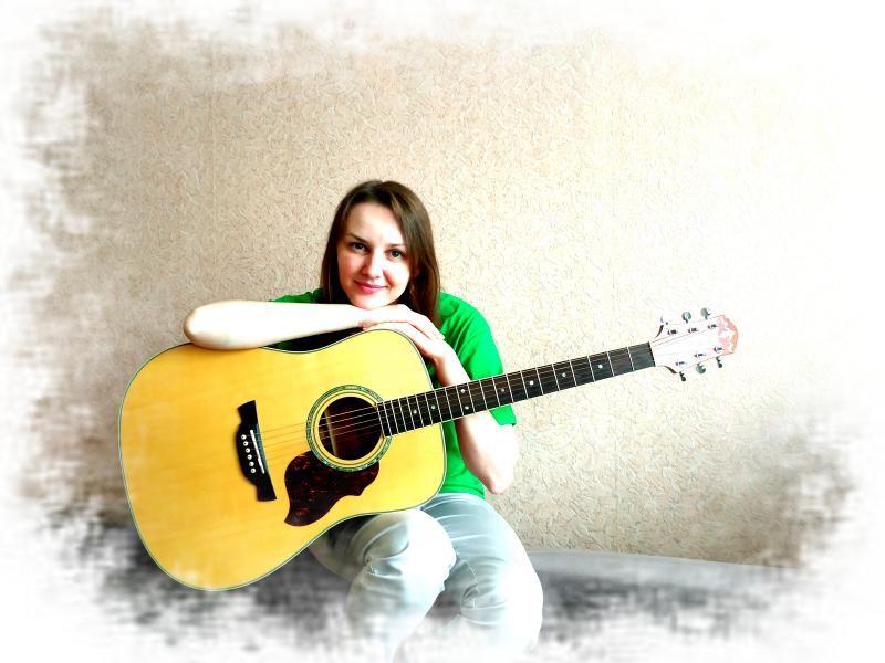 Елена:  Уроки игры на гитаре и укулеле онлайн