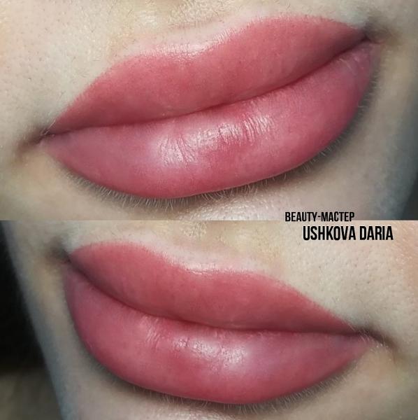 Дарья Ушкова:  Перманентный макияж (брови, губы)