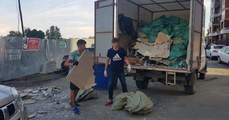 Борис Корольков:  Вывоз мусора Авсюнино