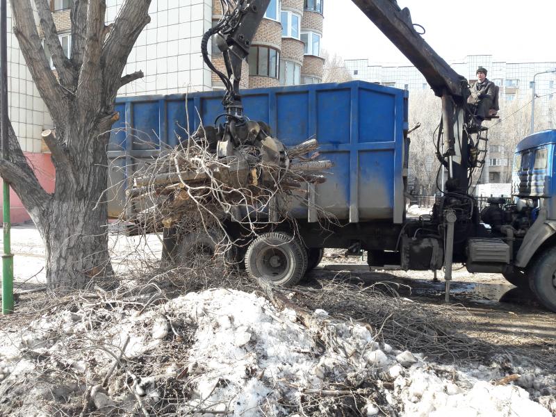 Кирилл:  Вывоз спиленных деревьев - Ломовоз