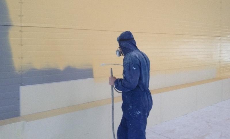 Александр:  Покраска стен, потолков механизированная
