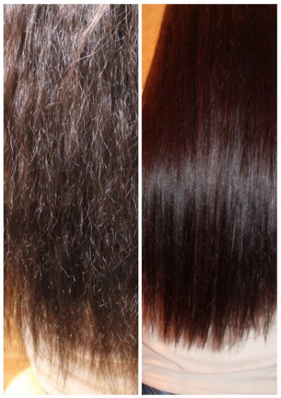 Анастасия:  Полировка волос