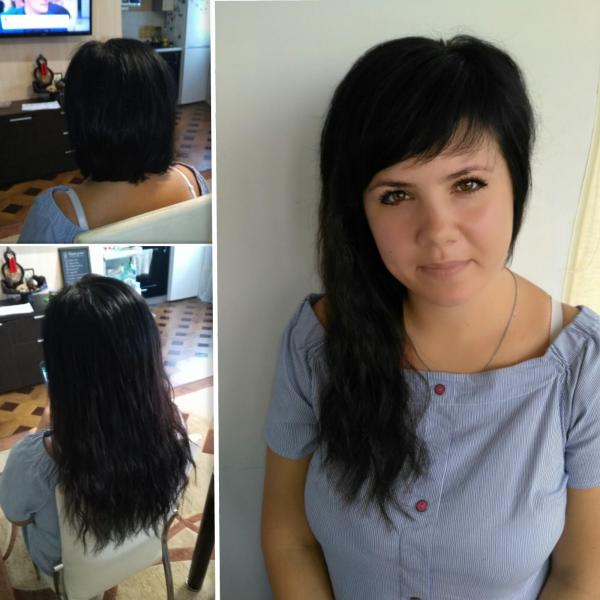 оксана:  наращивание волос